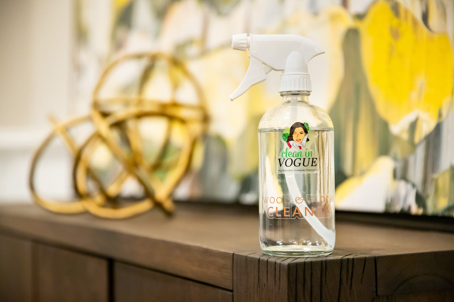 Wood & Floor Cleaner – Plant-Based Cleaner for Home Use