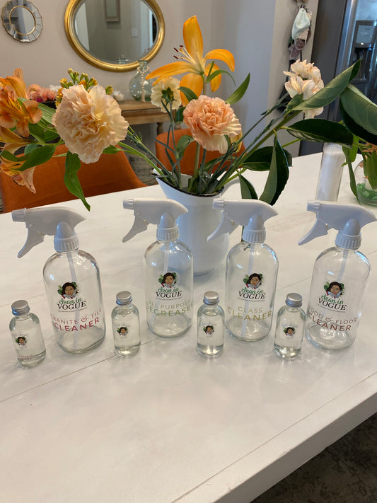 Clean in Vogue Starter Kit – All-natural Plant-Based Cleaners