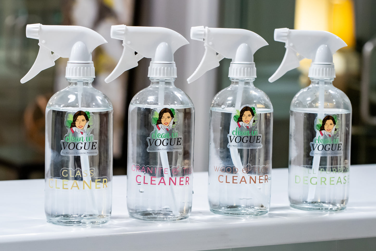 Clean in Vogue Starter Kit – All-natural Plant-Based Cleaners