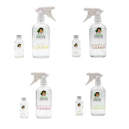 Clean in Vogue Starter Kit – All-natural Plant-Based Cleaners